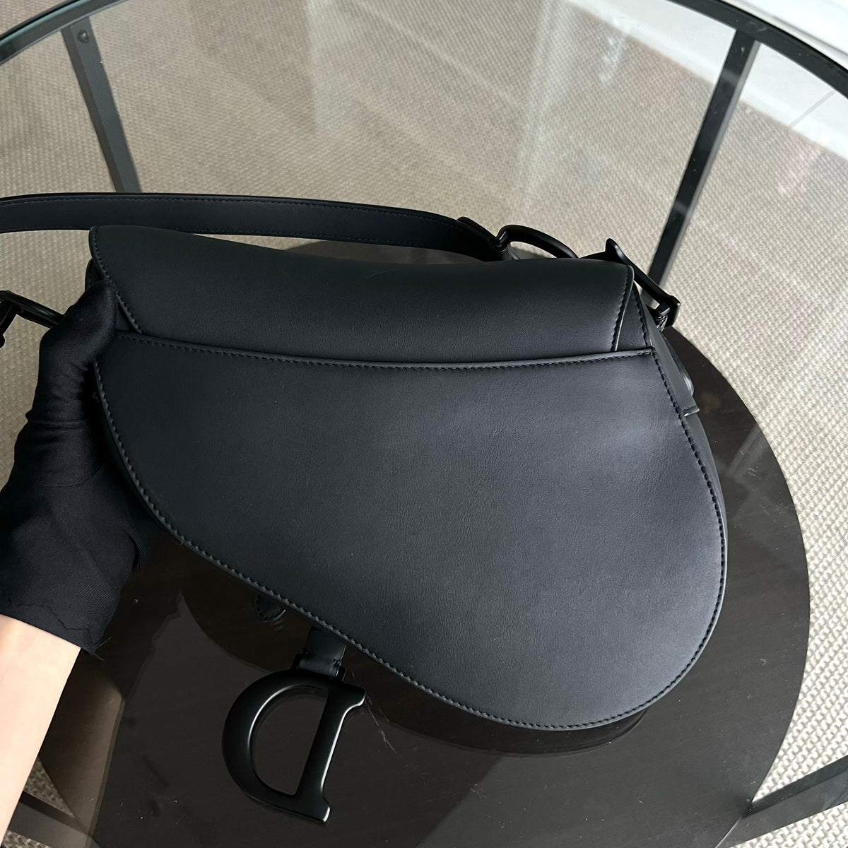 Saddle Medium CalfskinAll Black BHW