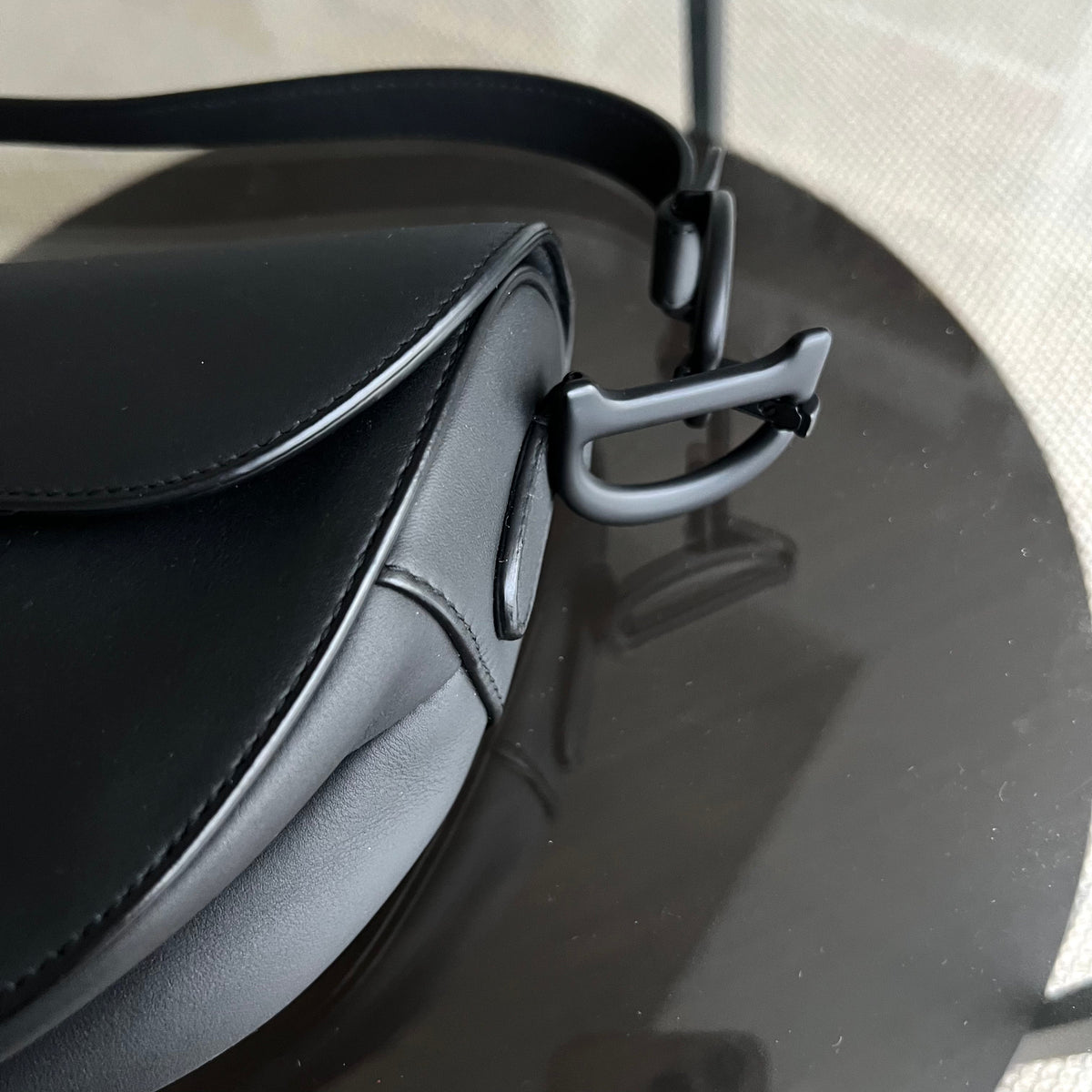 Saddle Medium CalfskinAll Black BHW