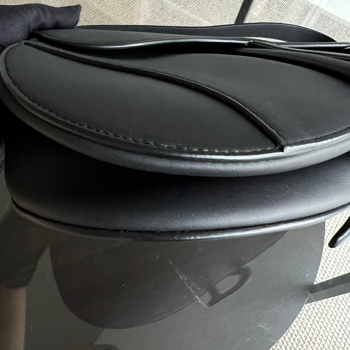 Saddle Medium CalfskinAll Black BHW