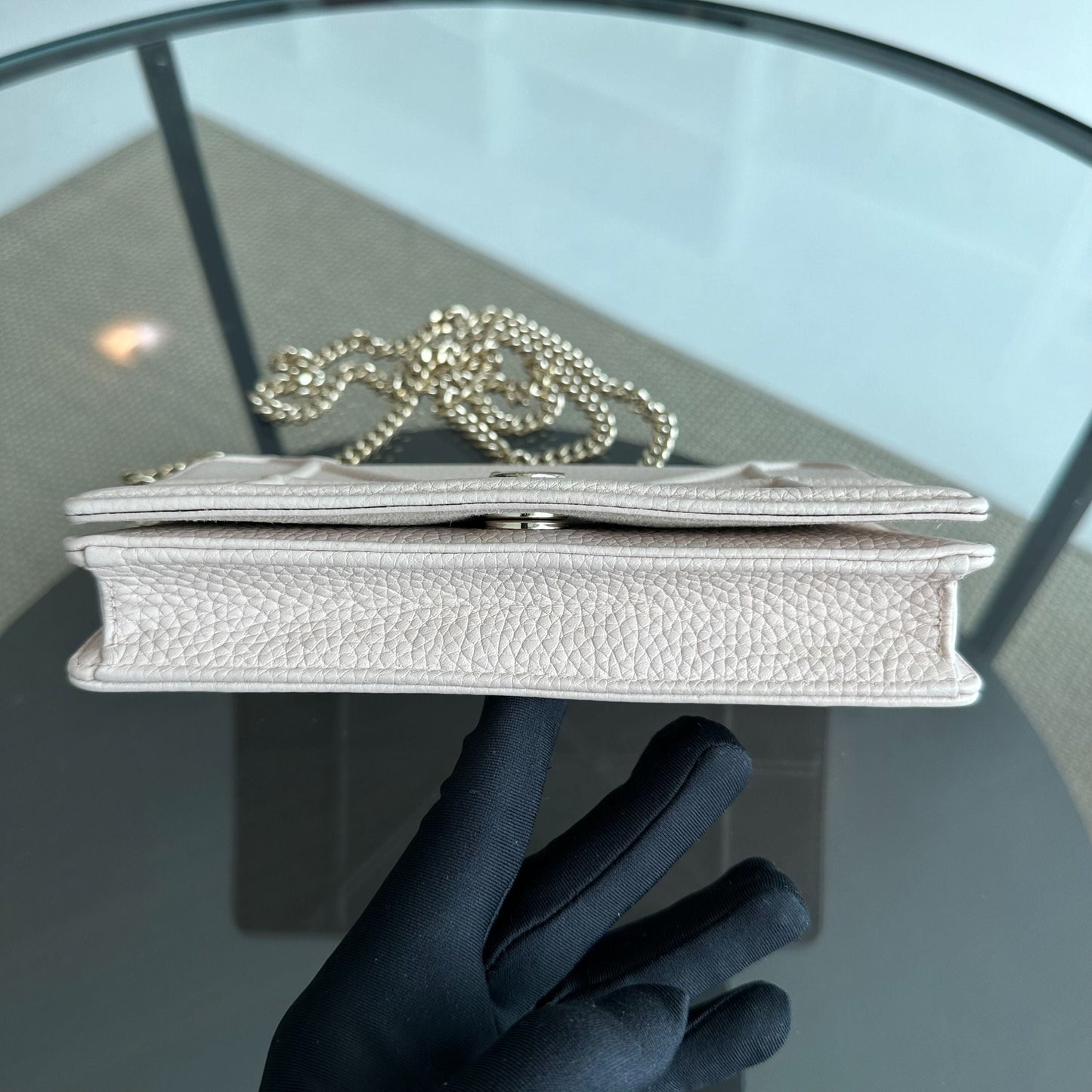 WOC Diorama Ama Wallet On Chain Sakura Pink GHW