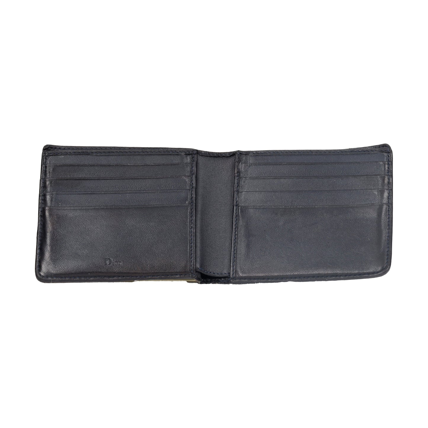 DIOR Dior Snakeskin Leather Wallet