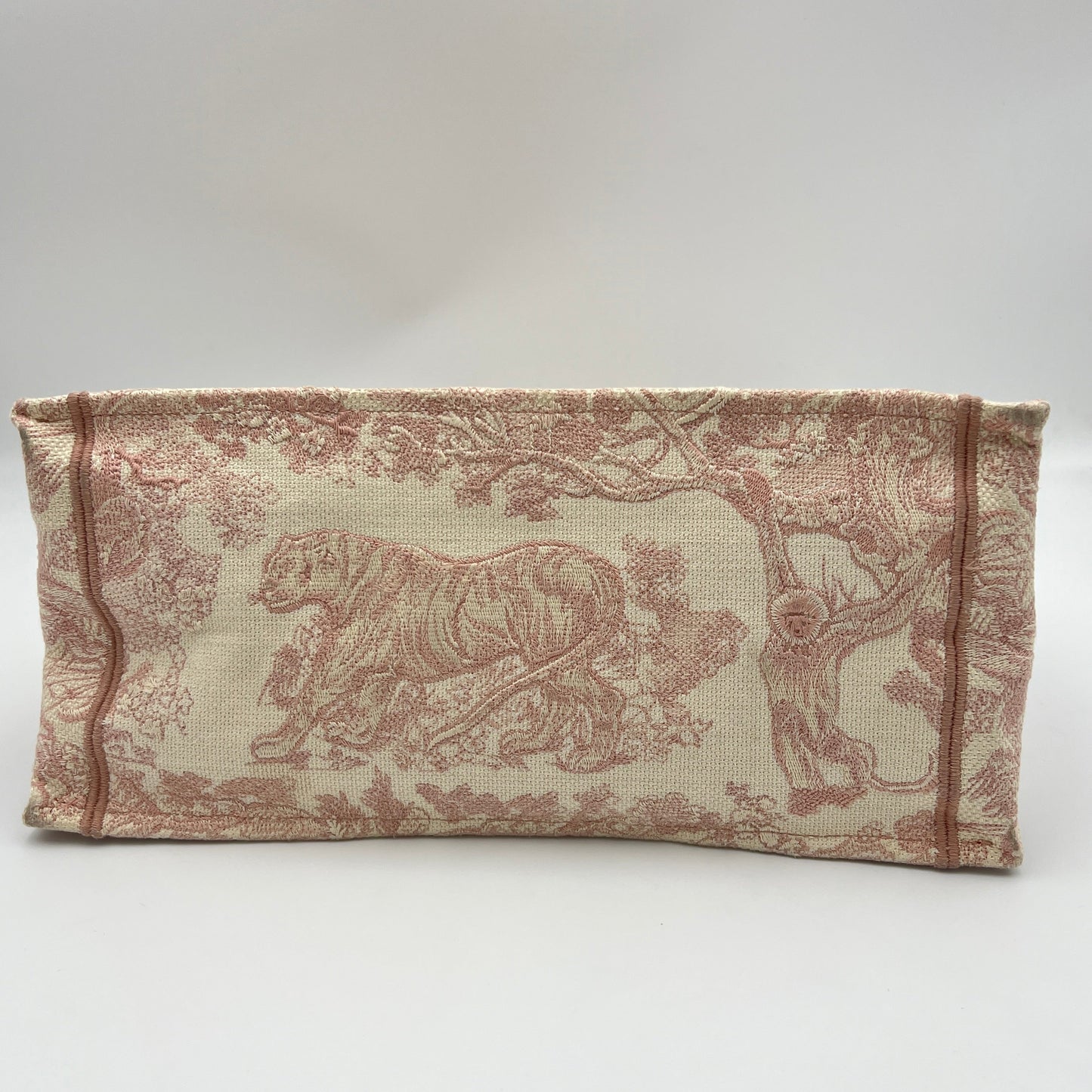 Book Tote Medium Pink Tote Bag in Canvas