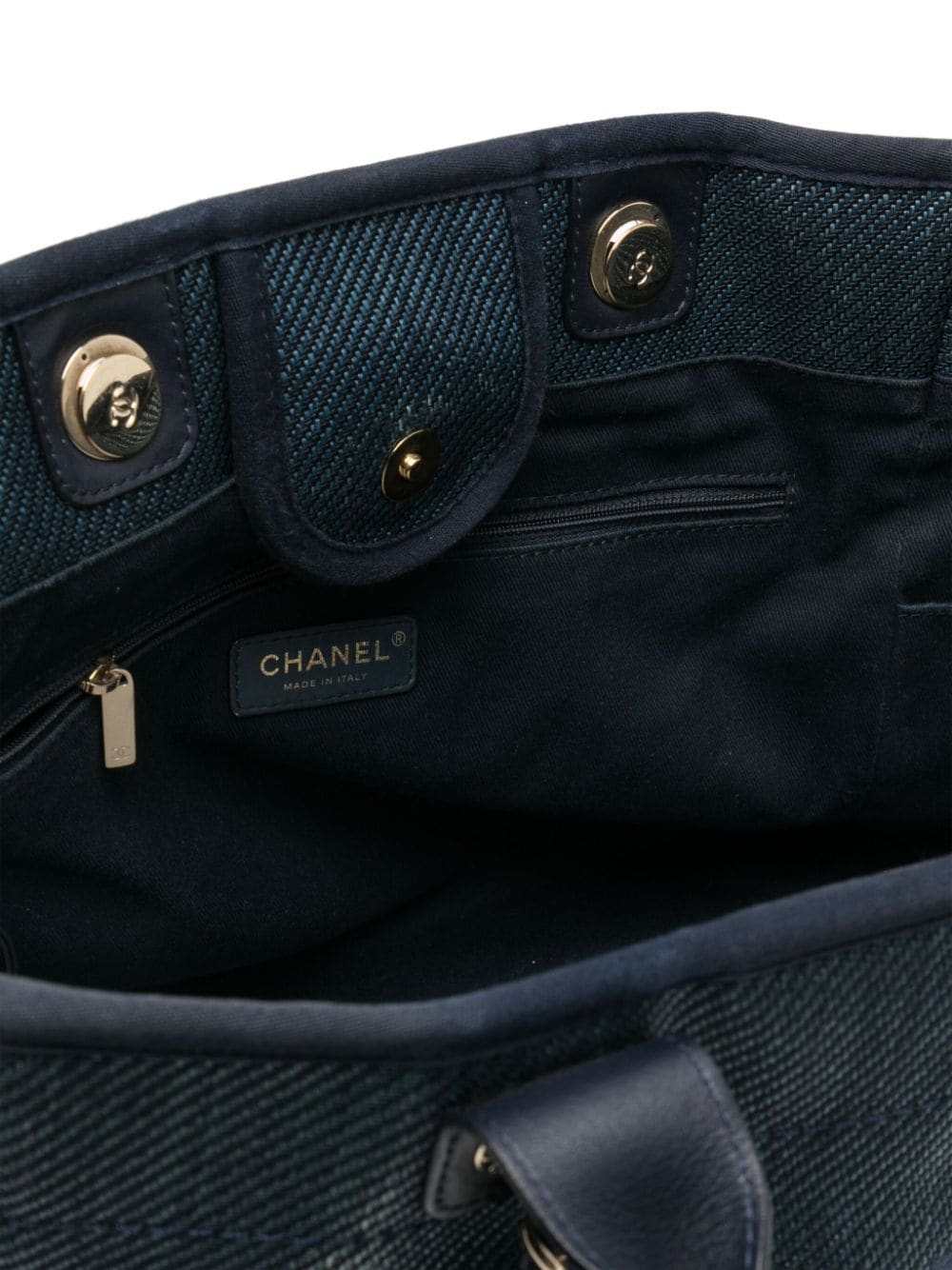 Deauville Tote Silver Hardware MM