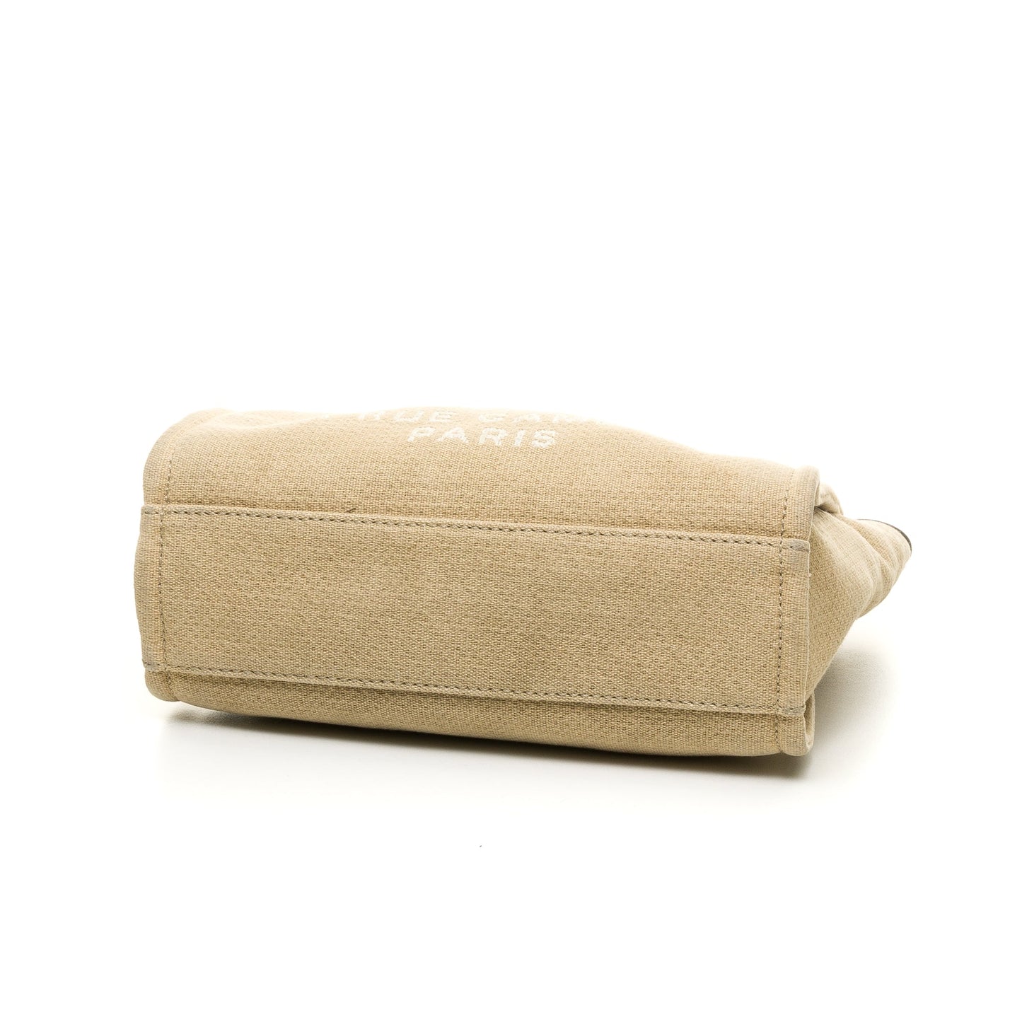 Deauville Small Cream Shoulder Bag in Others, Silver hardware
