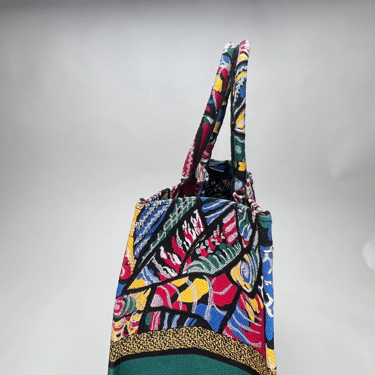 MULTICOLOUR LARGE BUTTERFLY BOOK Tote Bag Large Multi-colour Tote Bag in Canvas