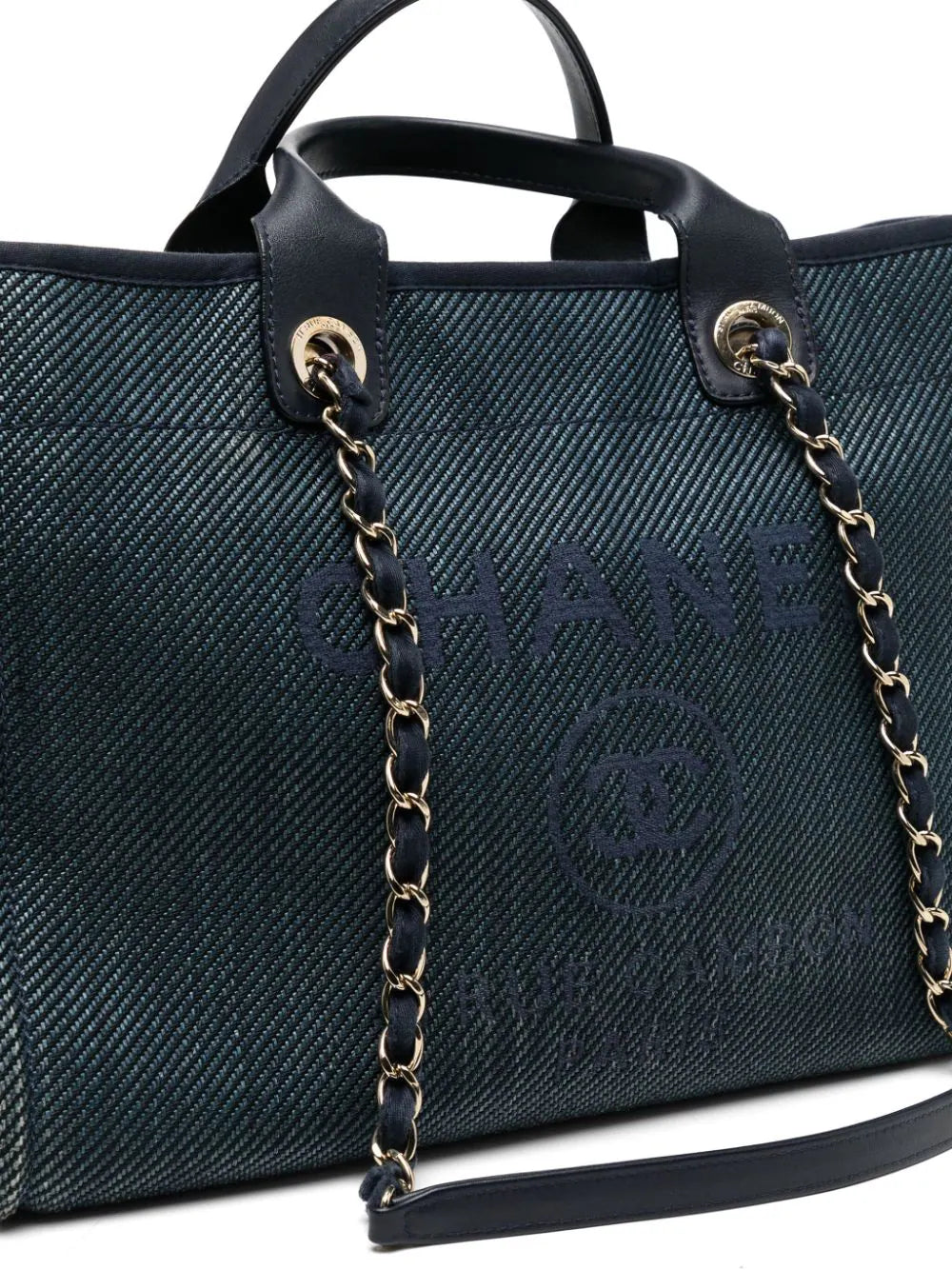 Deauville Tote Silver Hardware MM