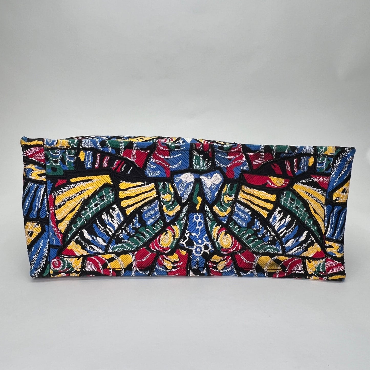 MULTICOLOUR LARGE BUTTERFLY BOOK Tote Bag Large Multi-colour Tote Bag in Canvas