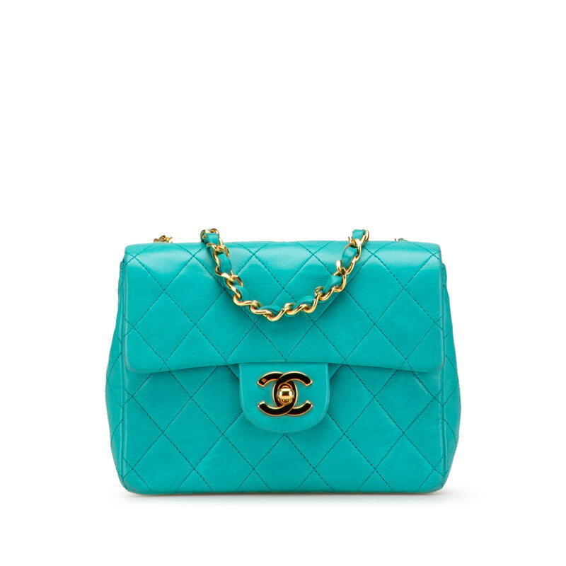 Chanel Coco Mark Matelasse Lambskin Shoulder Bag