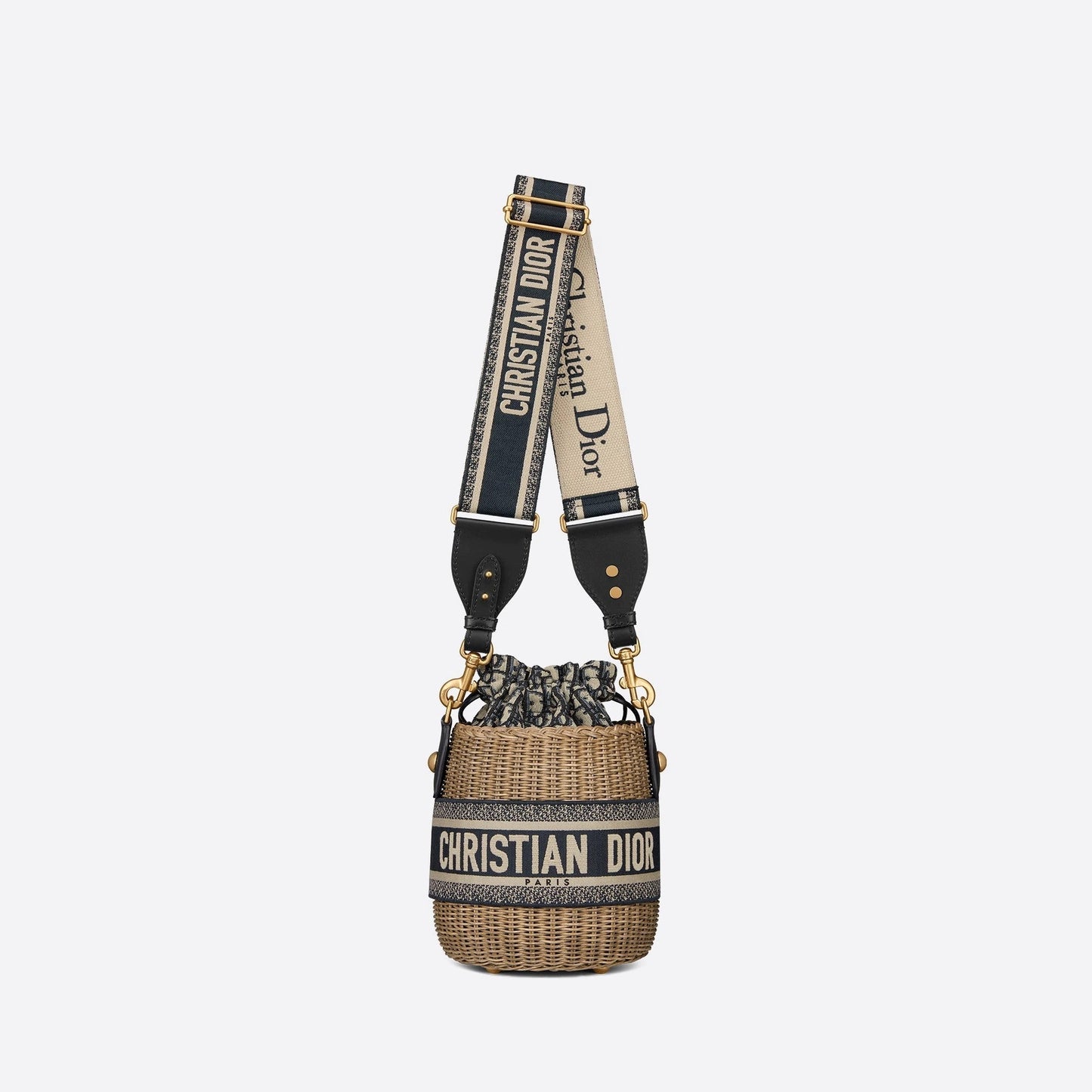 DIOR WICKER BUCKET Bag