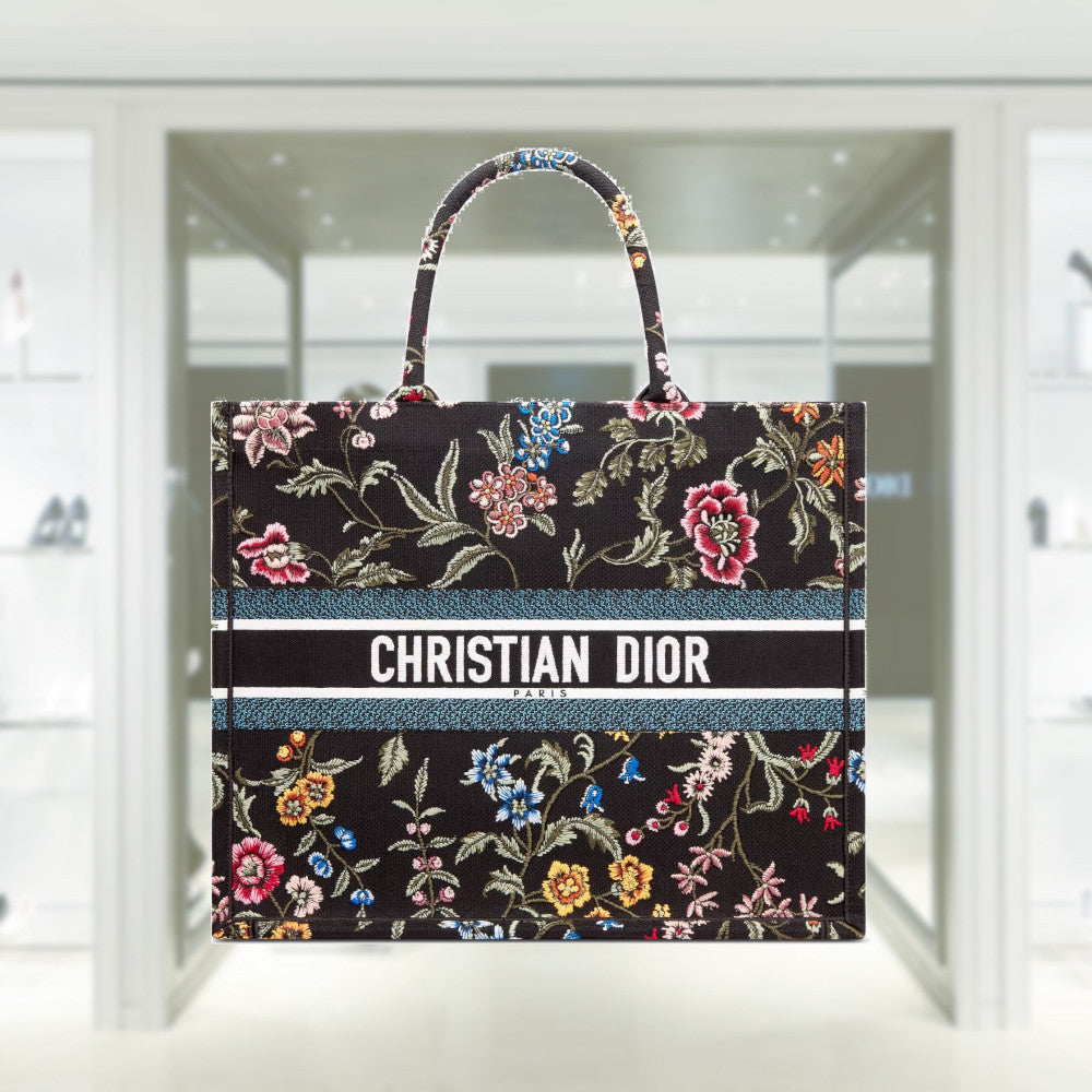 LARGE DIOR BOOK TOTE