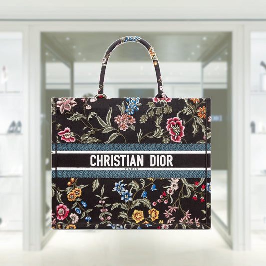 LARGE DIOR BOOK TOTE