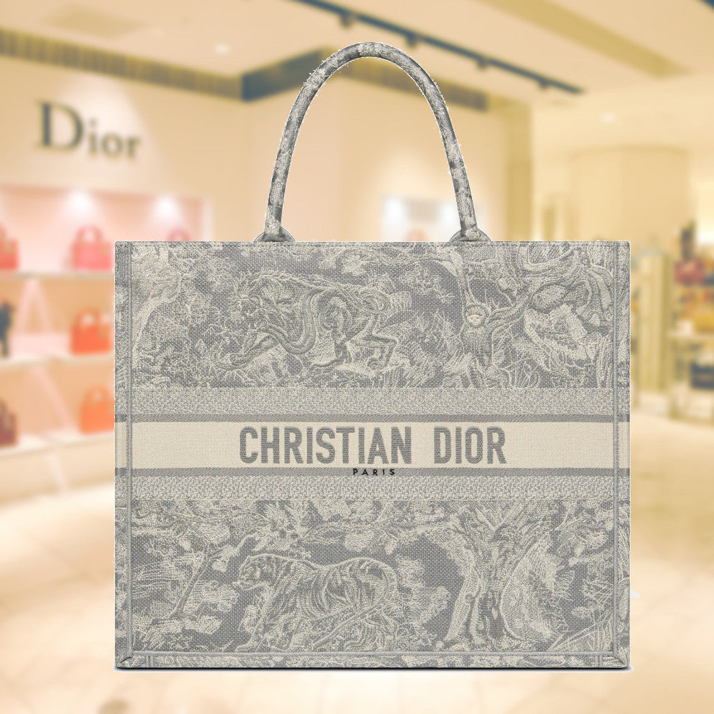 LARGE DIOR BOOK TOTE