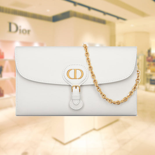 DIOR BOBBY EAST-WEST POUCH WITH CHAIN