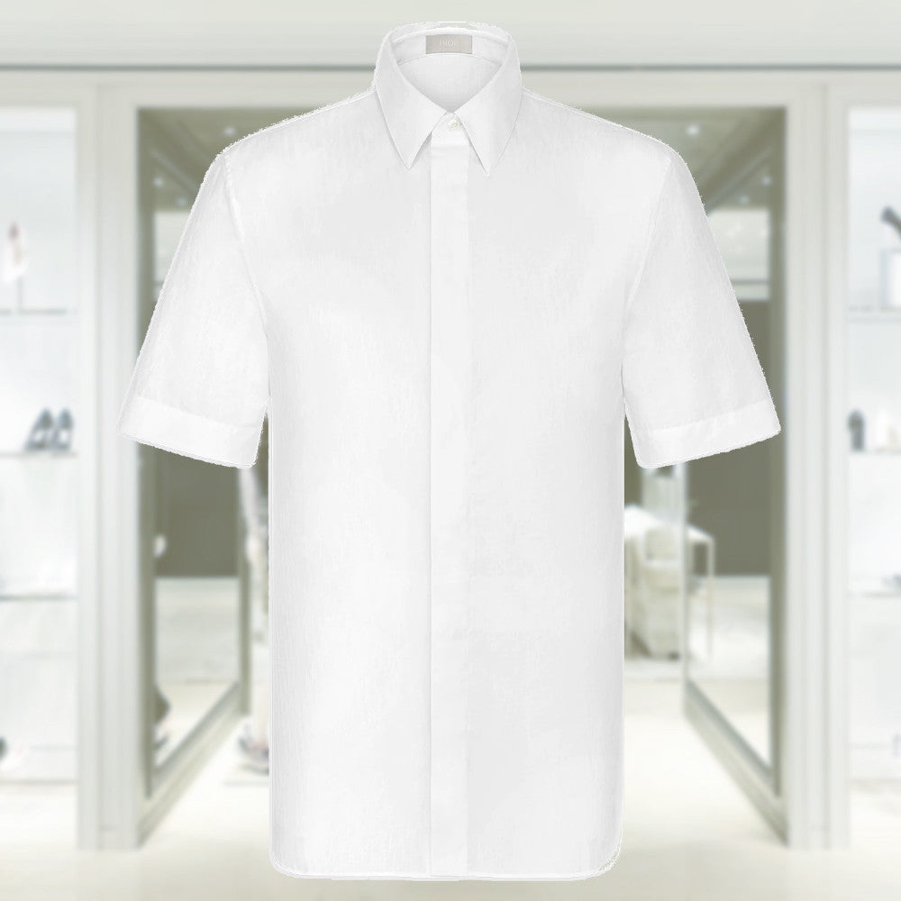 DIOR OBLIQUE SHORT-SLEEVED SHIRT