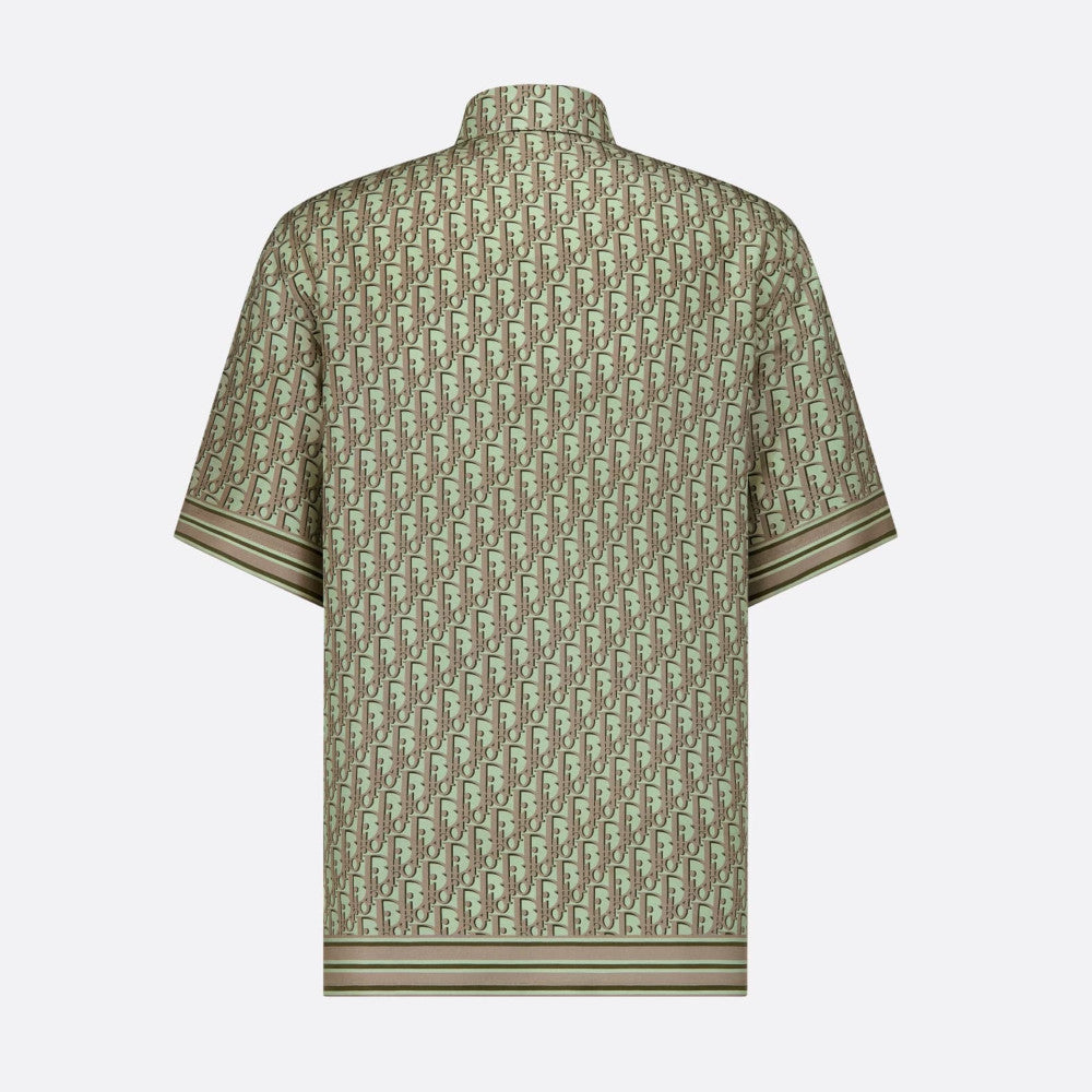 DIOR OBLIQUE SHORT-SLEEVED SHIRT