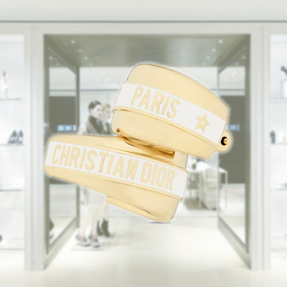 DIOR CODE EARRINGS