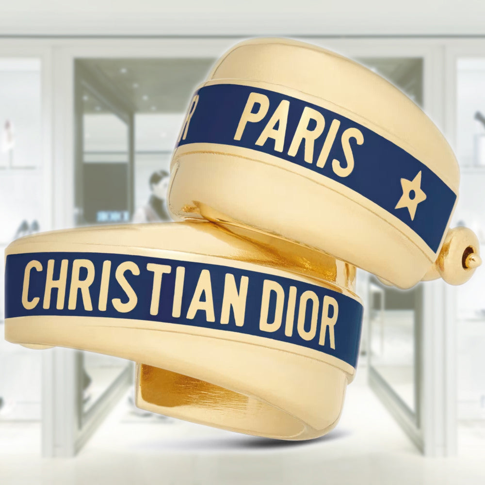 DIOR CODE EARRINGS