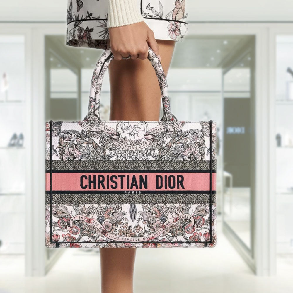 DIOR BOOK TOTE BAG MEDIUM
