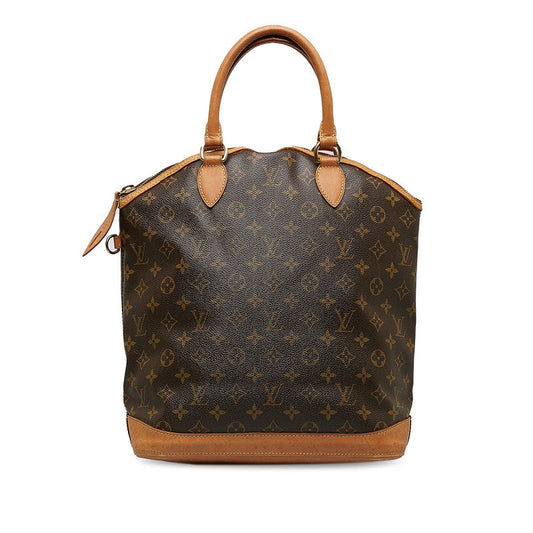 Louis Vuitton Monogram Rocket Vertical Handbag M40103 Brown PVC Leather  Louis Vuitton