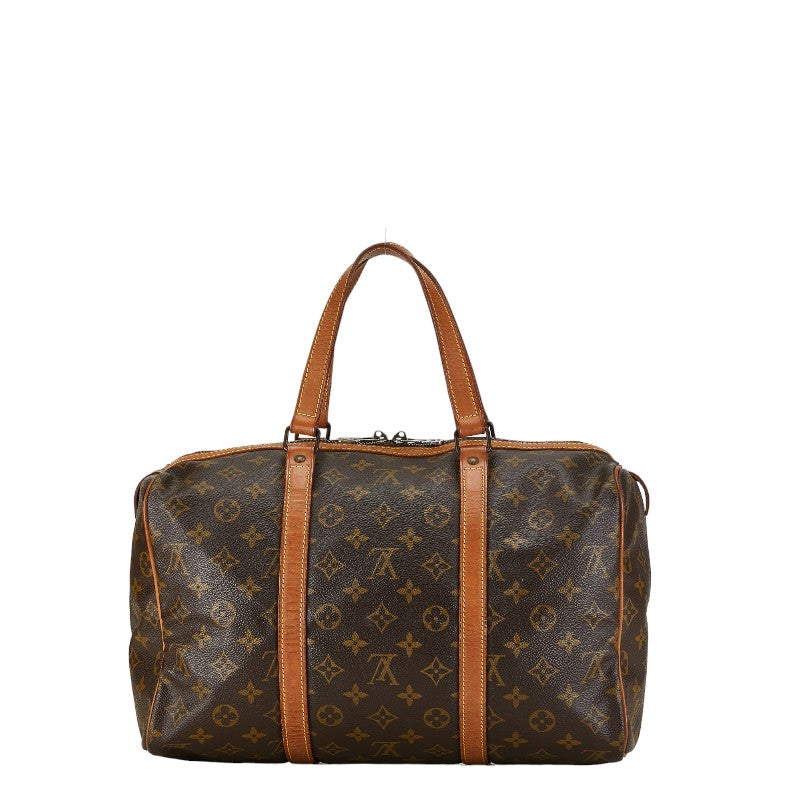 Louis Vuitton Monogram Sacksuple 35 Boston Bag M41626 Brown PVC Leather  Louis Vuitton