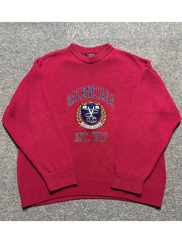 Luxury Balenciaga  ribbed hem knit 115