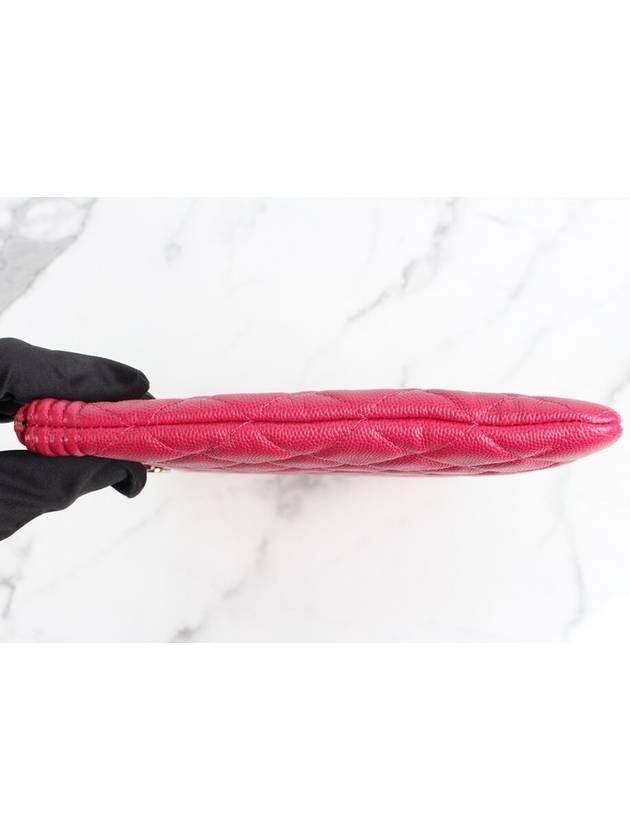 Lambskin Boy Clutch Bag M Chanel