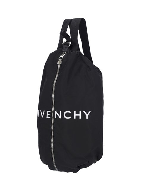 Givenchy Men "G-Zip" Logo Backpack