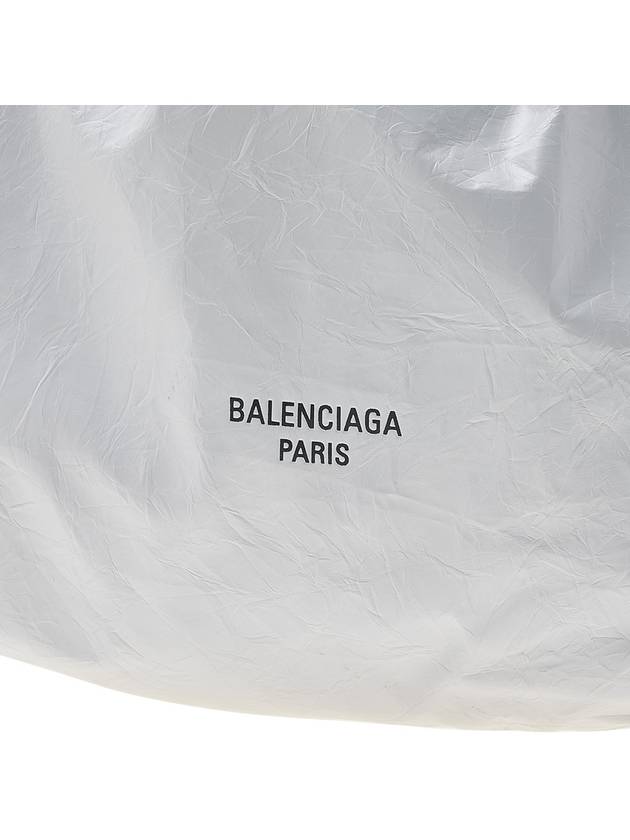 Luxury Balenciaga  WoMen's Crush Small Tote Bag Optic White