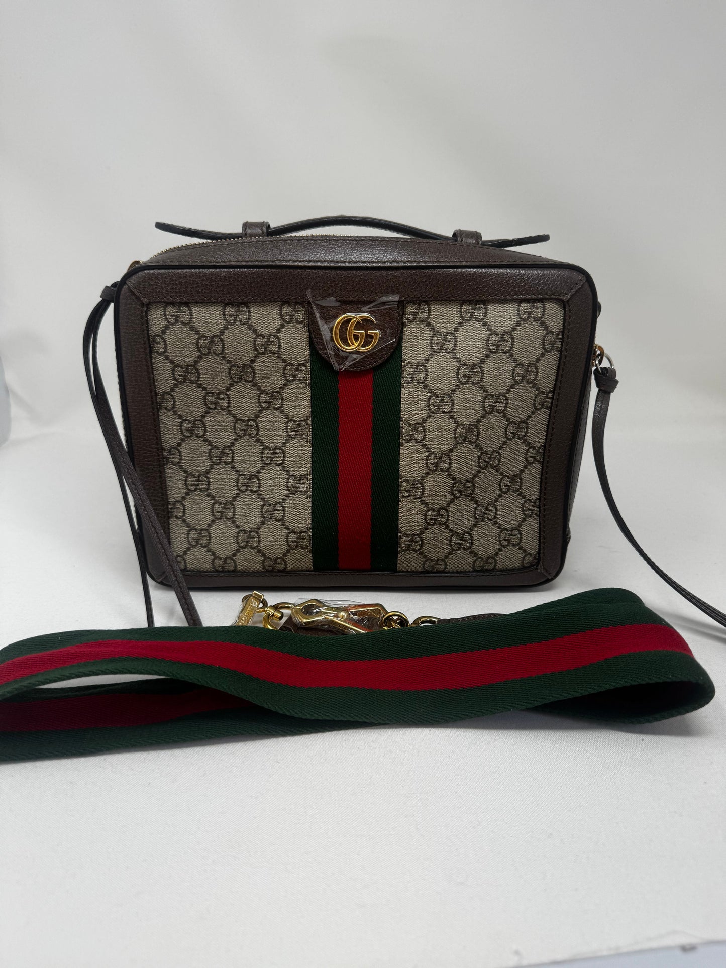 Gucci GG Supreme Ophidia - Neutrals Crossbody Bags, Handbags BJ-