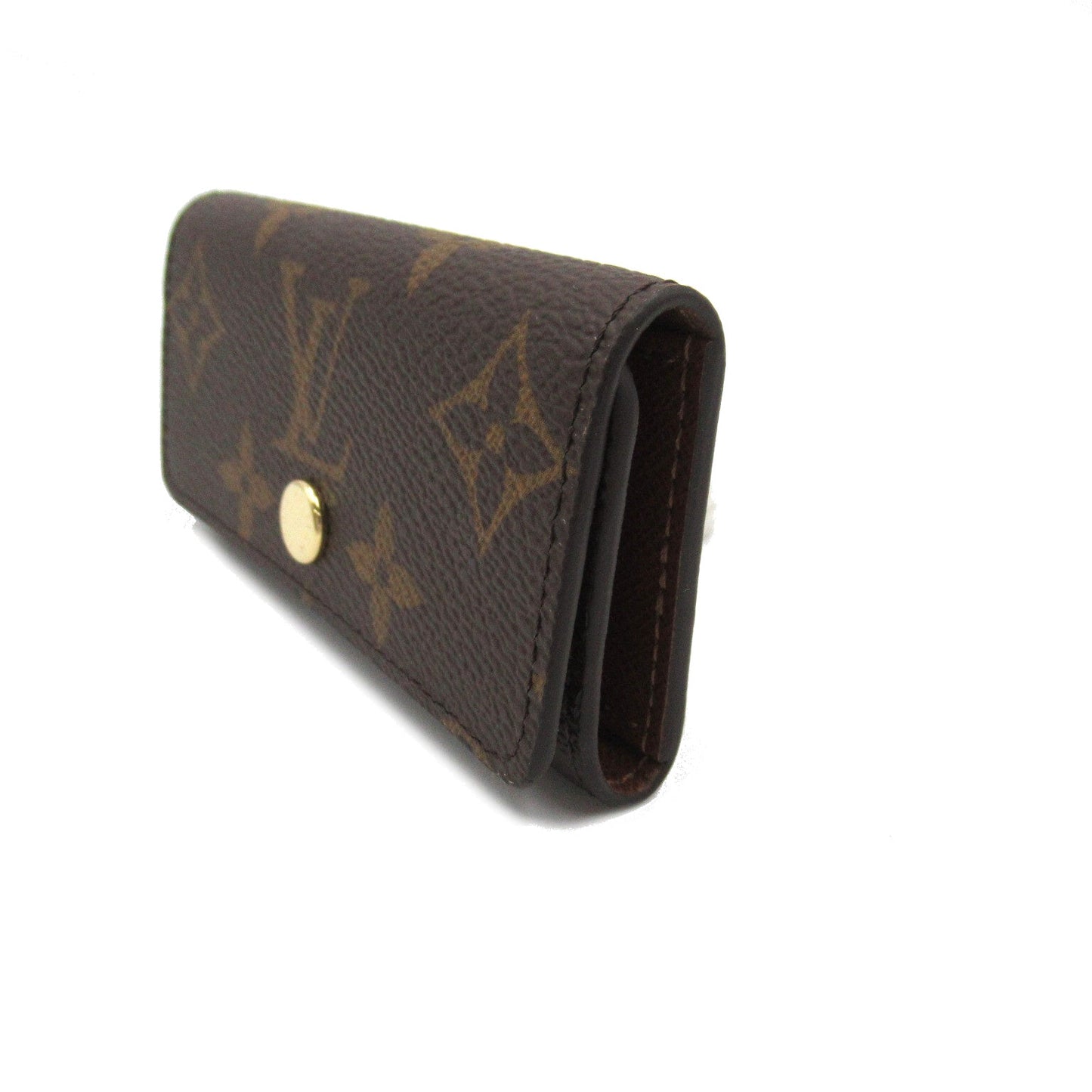 Louis Vuitton Multiple 4 Keycase Keycase Accessories PVC Coated Canvas Monogram   Brown M69517