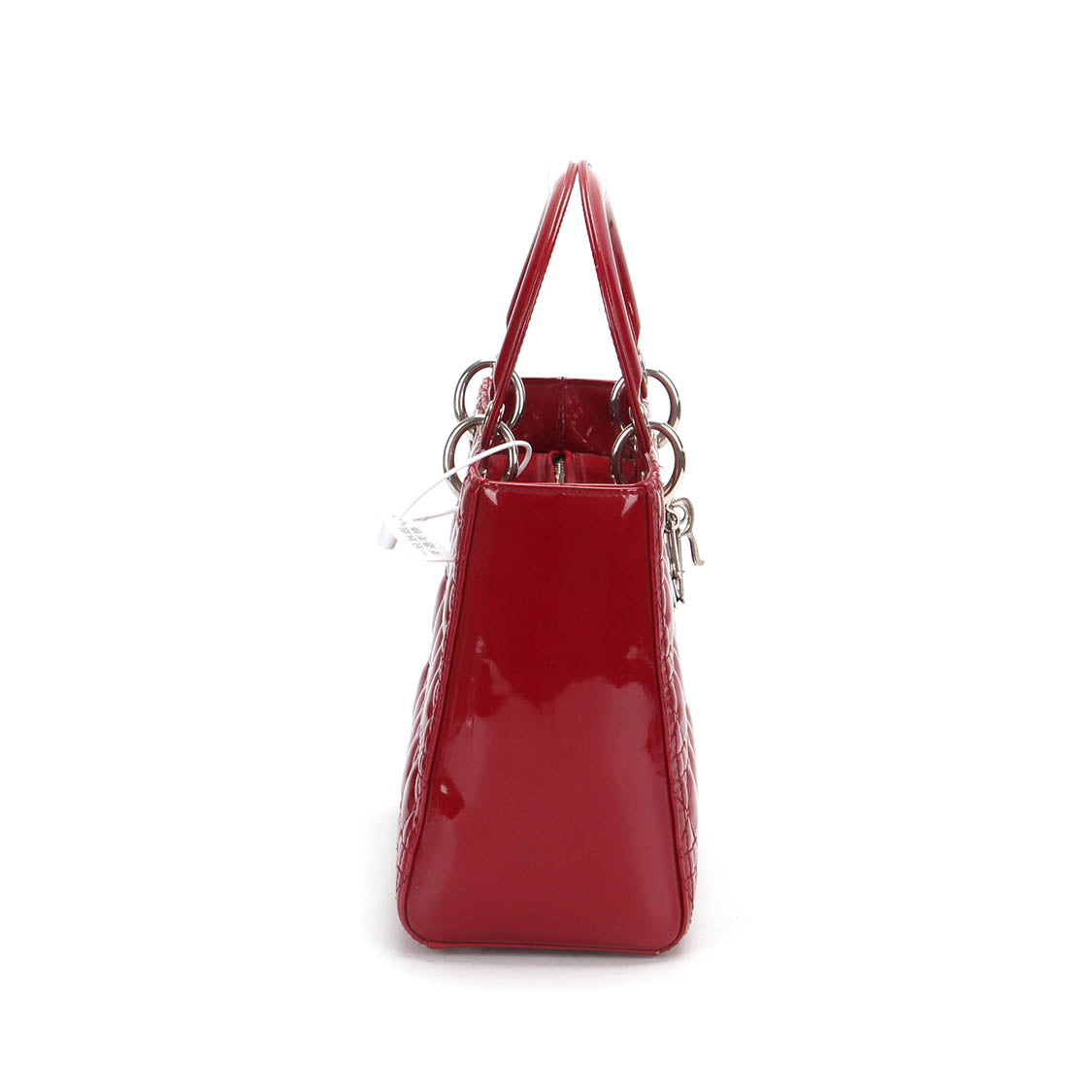 Medium Cannage Patent Leather Lady Dior