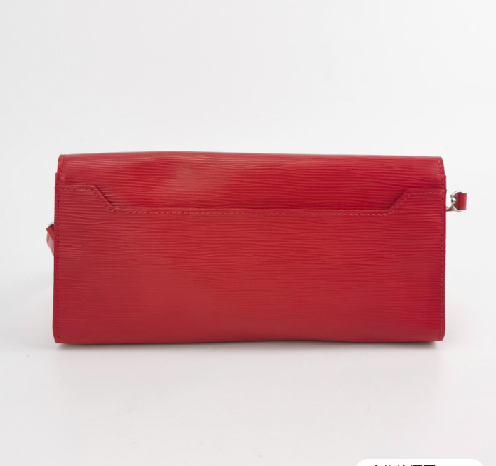 Preloved Louis Vuitton (LV) shoulder red Bag 27.5cm 23070578347974