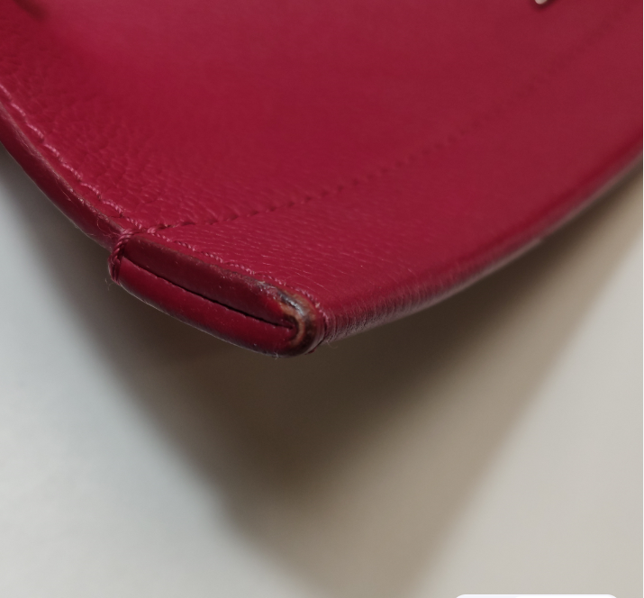 Preloved Louis Vuitton (LV) Lockme bag Red 27.5cm 24081578825946