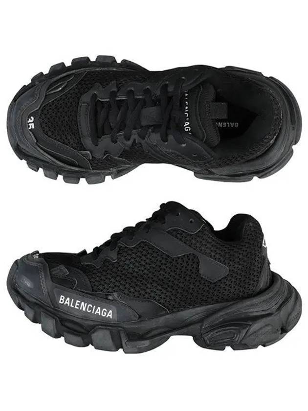 Luxury Balenciaga  Track 3 Low-Top Sneakers Black