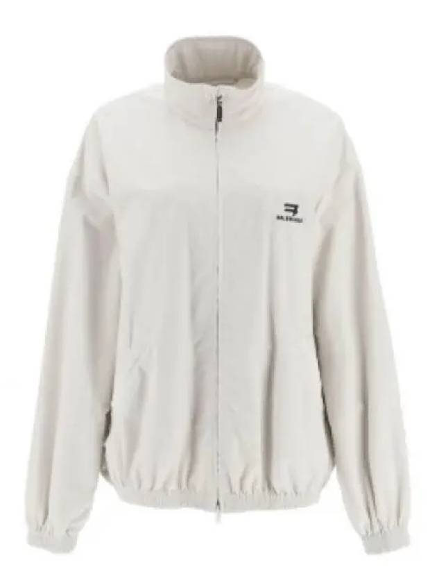 Luxury Balenciaga  Logo Technical Track Jacket Beige