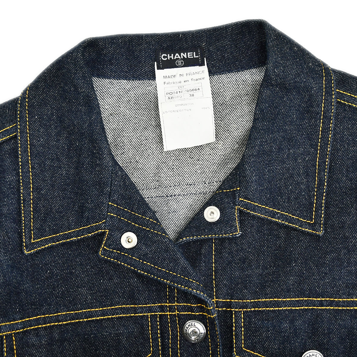 Chanel Spring 1997 denim jacket #38