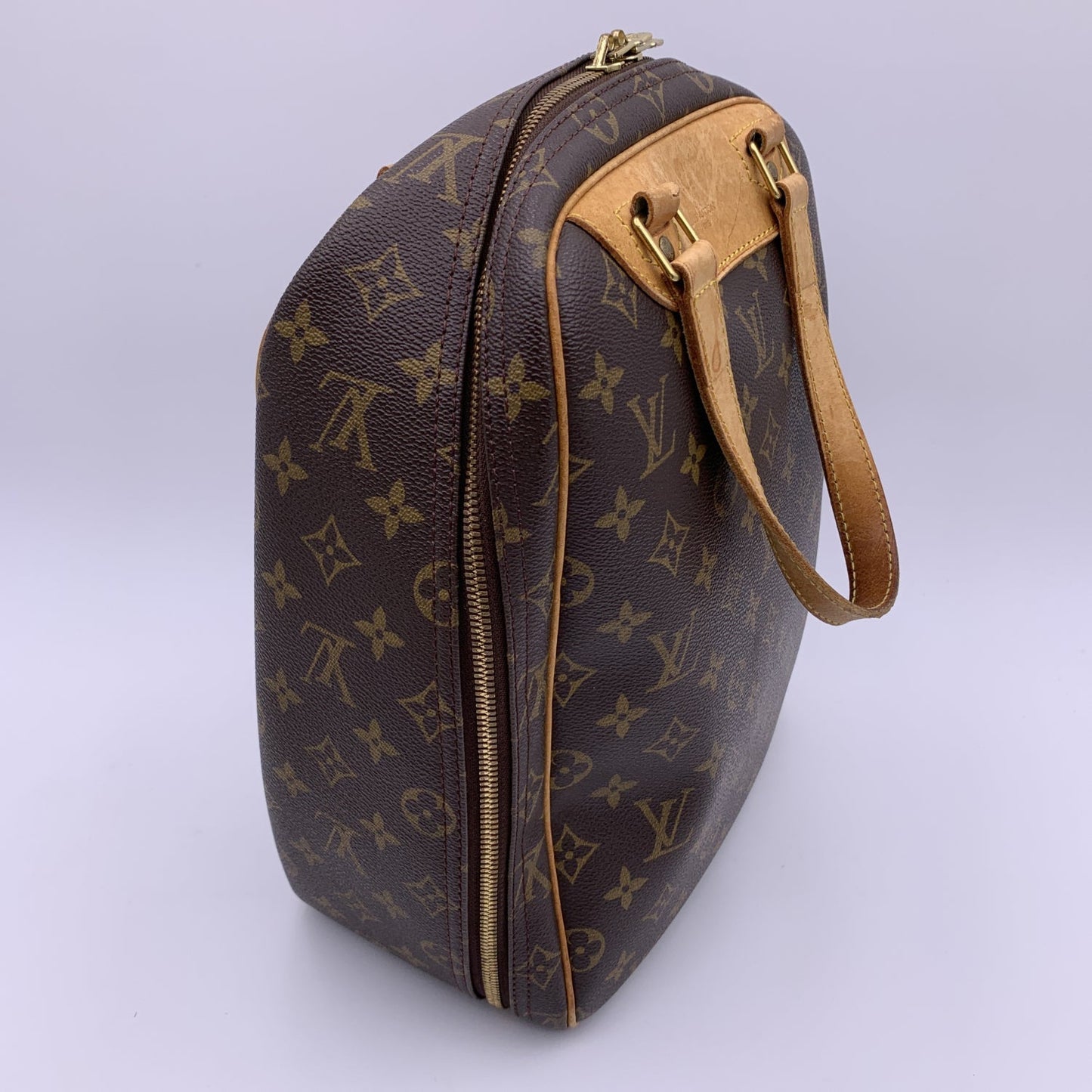 LOUIS VUITTON Monogram Canvas Excursion Shoe Travel Bag M41450