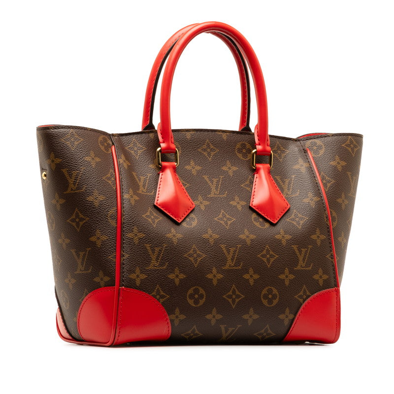 Louis Vuitton Monogram Phoenix PM Handbag M41537 Cochlear Red Brown PVC Leather  Louis Vuitton