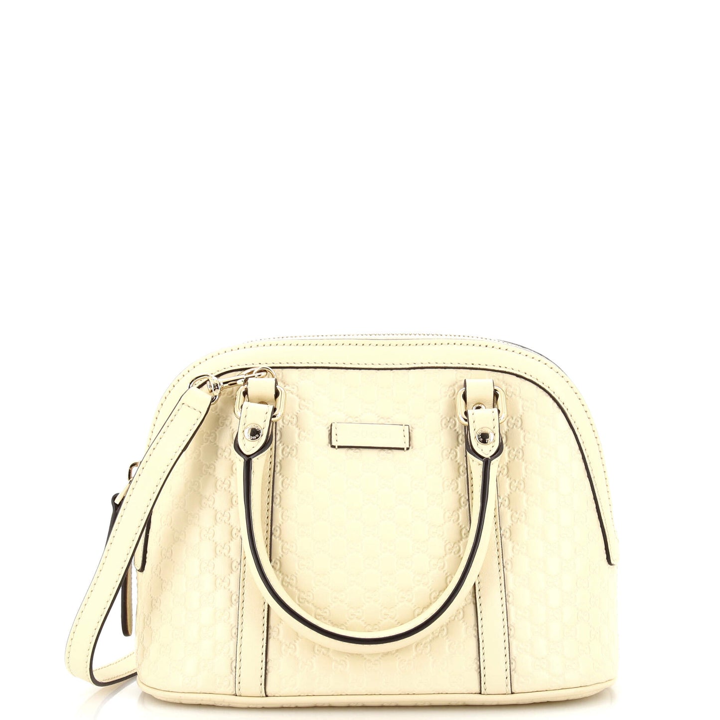 Convertible Dome Satchel (Outlet) Microguccissima Leather Mini