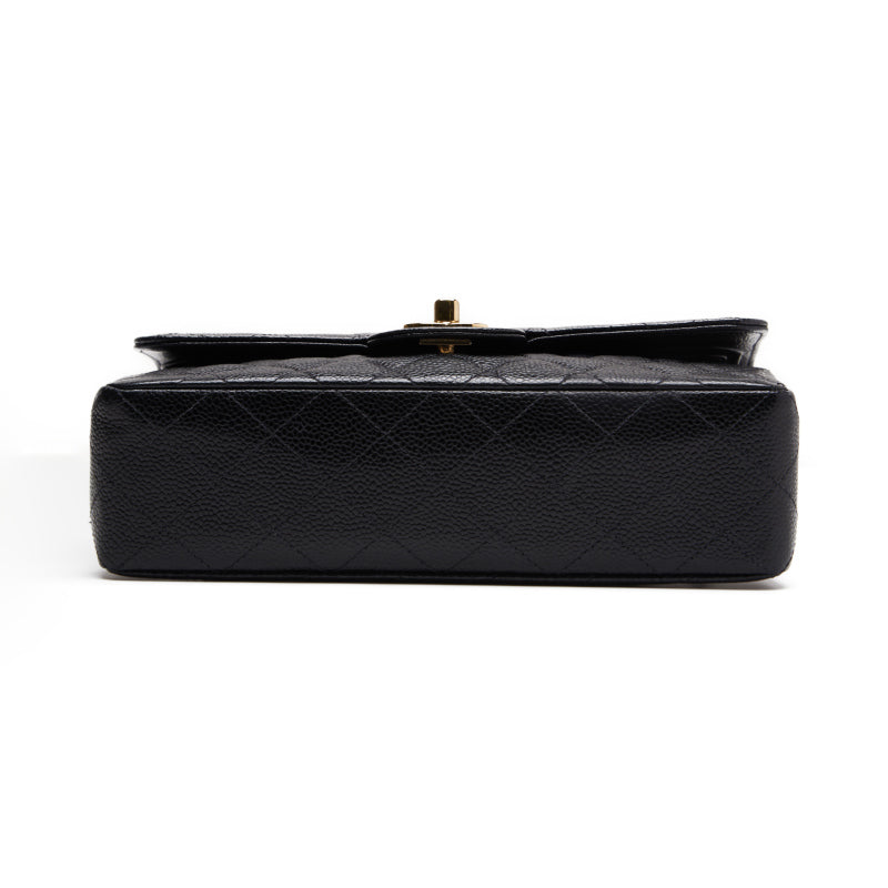 Chanel Matrasse Double Flap Chain Sder Caviar S Black  Shoulder Bag Mini Shoulder Bag  Bag Hybrid 【 Ship】  Yaboo Online