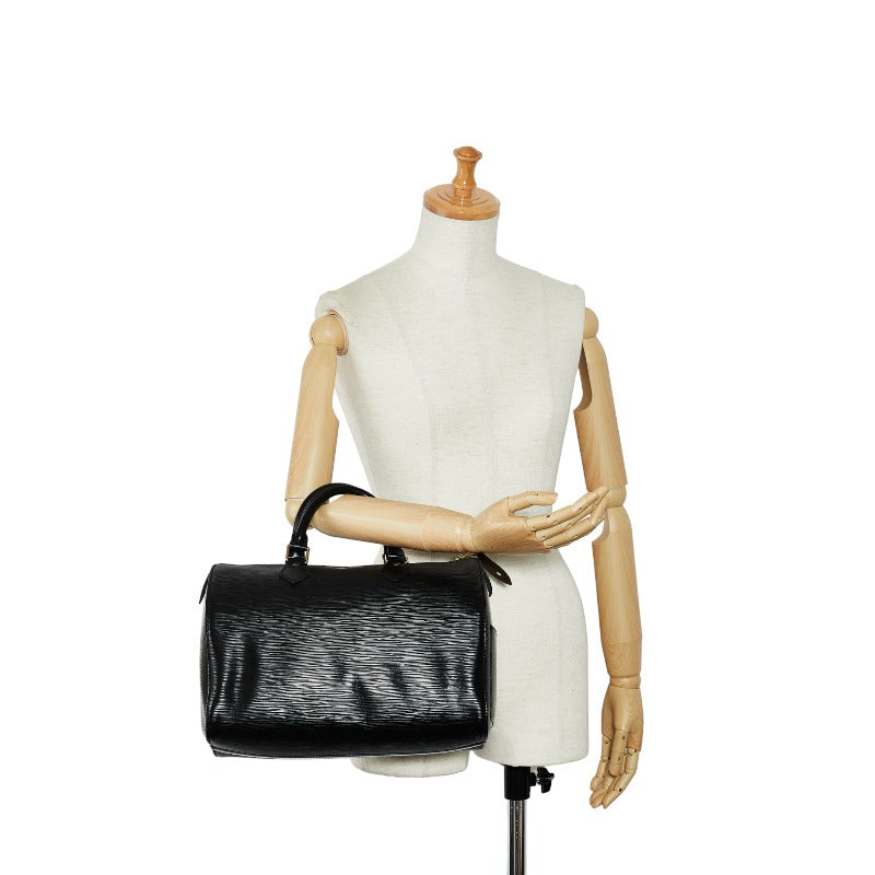 Louis Vuitton Speedy 30 in Epi Black Noir M59022