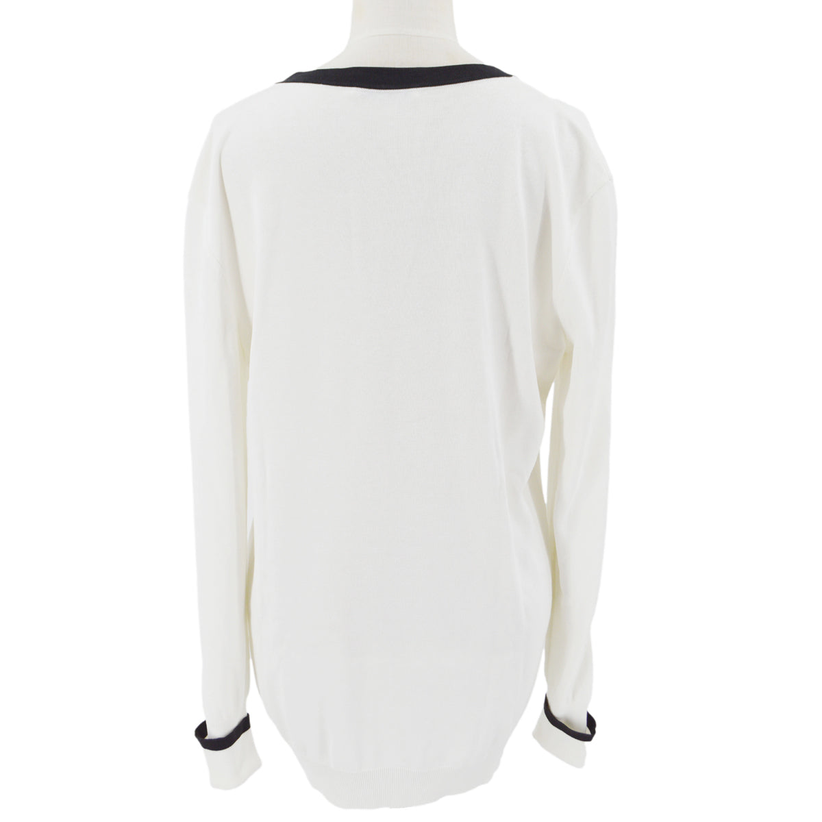 Chanel logo-buttons V-neck cardigan #44