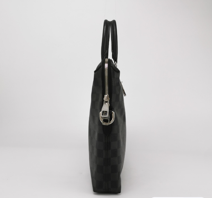 Preloved Louis Vuitton (LV)Porte-Documents Jour bag Black 36cm 250327781122850