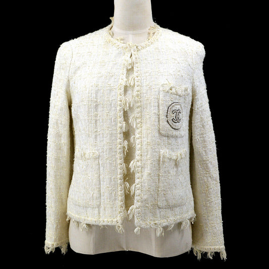 Chanel Cruise 2005 tweed open-front jacket & sleeveless top set  #34