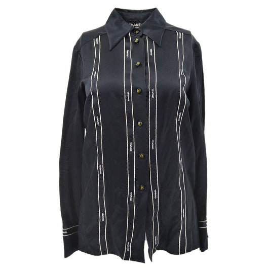 Chanel Fall 1994 silk shirt #34
