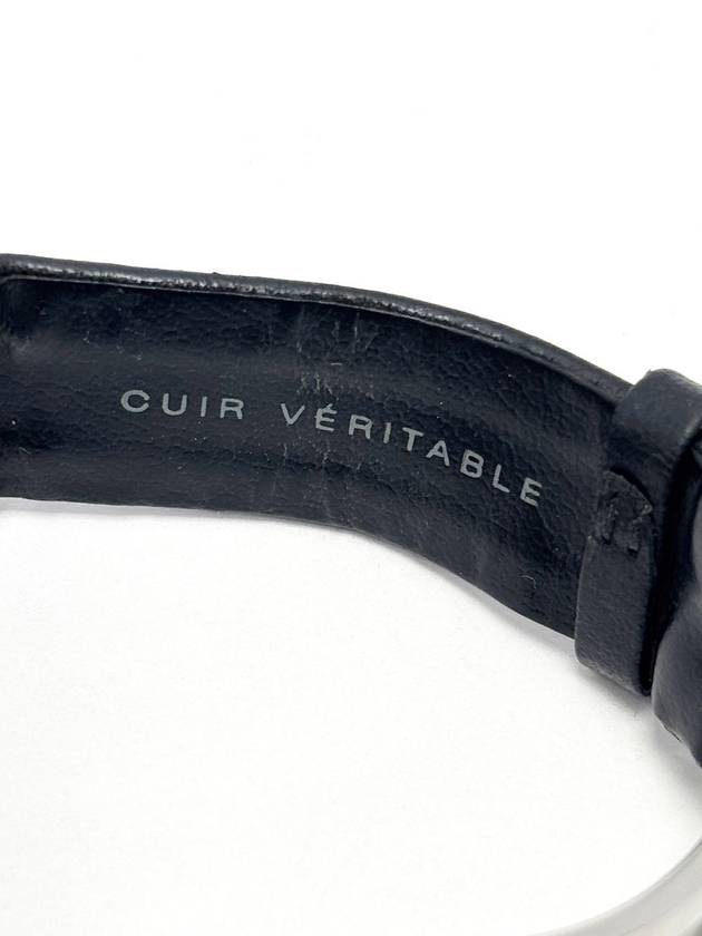 Matrace black silver quartz watch 4VCHC29542 Chanel