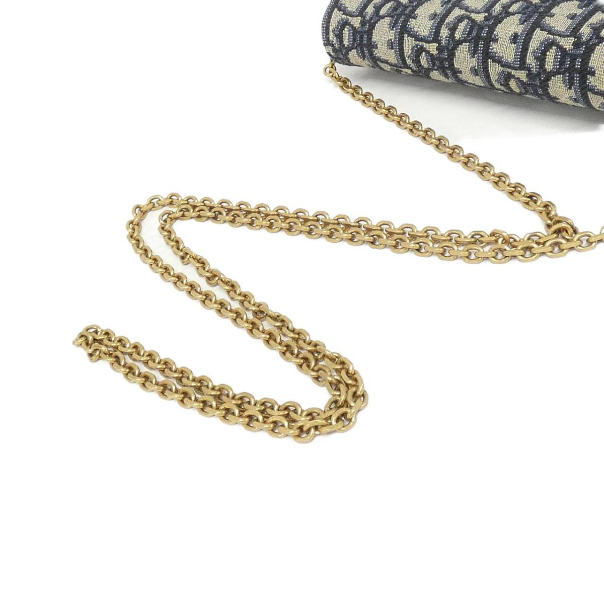 Christian Dior Oblique S5614CTZQ Chain Wallet