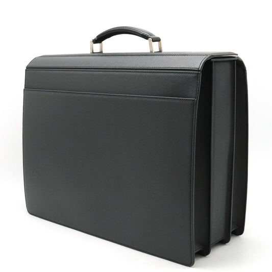 LOUIS VUITTON Louis Vuitton Tiger Ural Paper Bag Business Bag Briefcase Leather Wars Black M30022