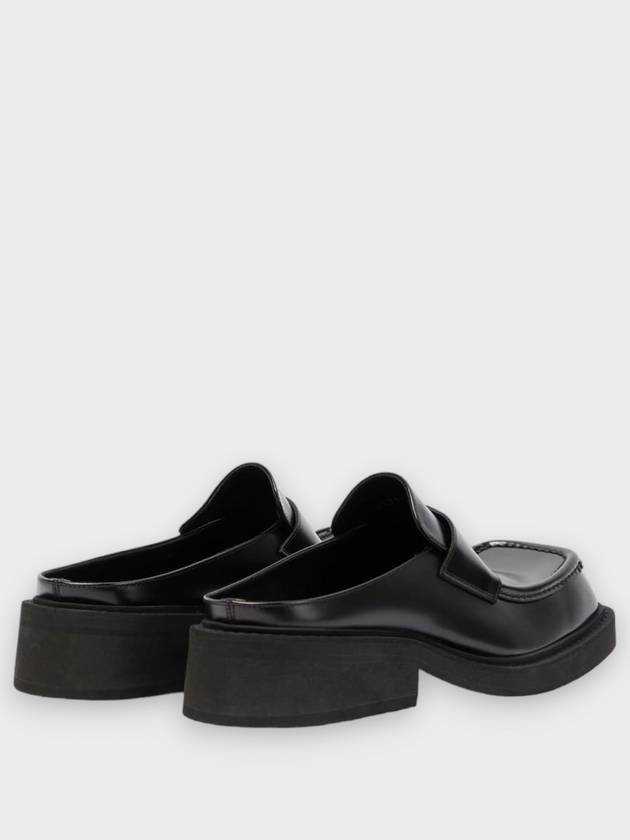 Luxury Balenciaga  Inspector 40MM Leather Bloafer Black