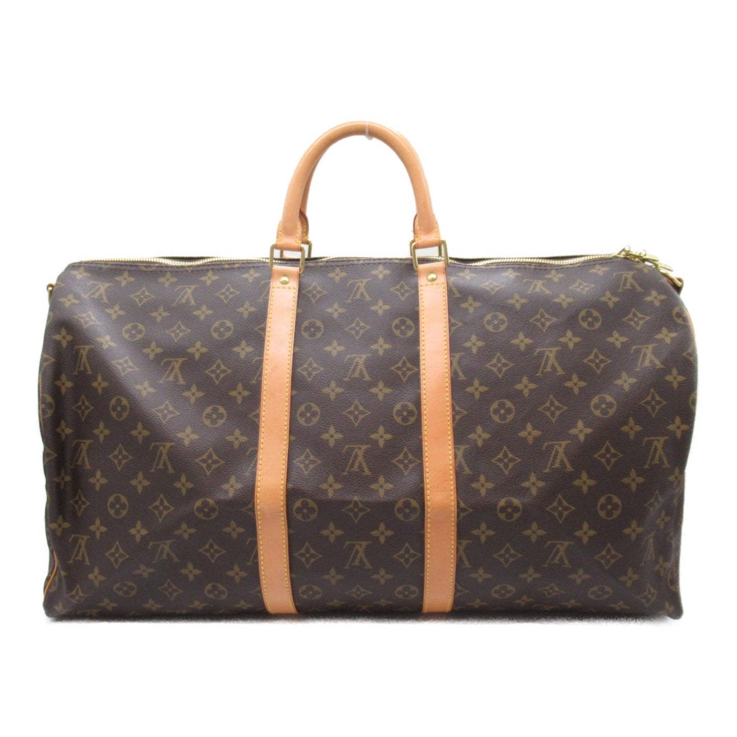 Louis Vuitton Keepall Bandouliere 55 Boston Bag Boston Bag PVC Coated Canvas Monogram   Brown M41414
